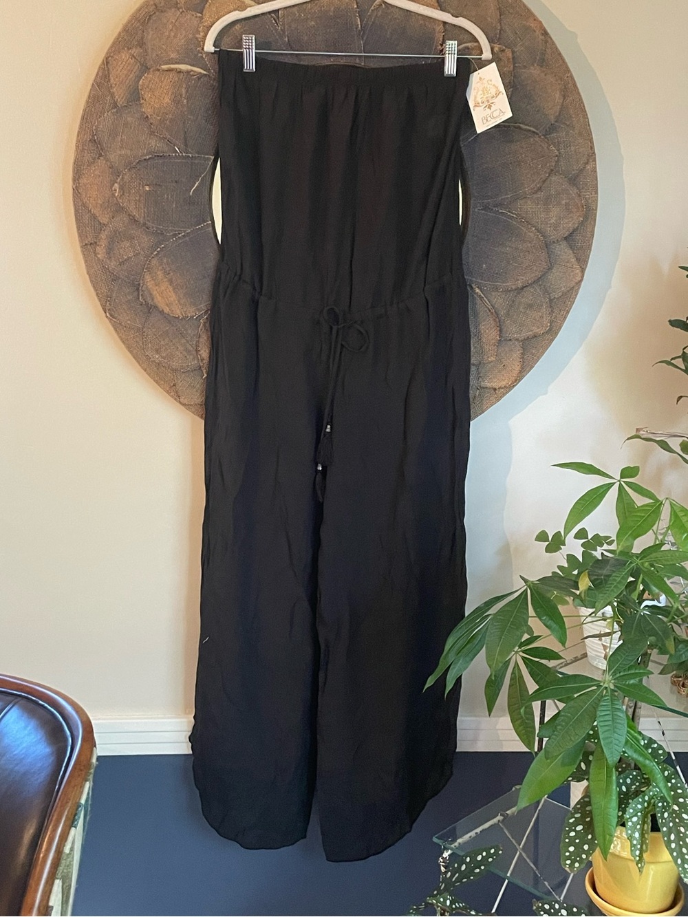 Becca Ponza Strapless Cover Up Jumpsuit NWT